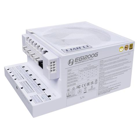 Lian Li Edge Modular 1200W Gold Fully Modular Power Supply - White