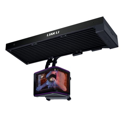 Lian Li Hydroshift II LCD Curved 360mm AIO Liquid CPU Cooler - Black