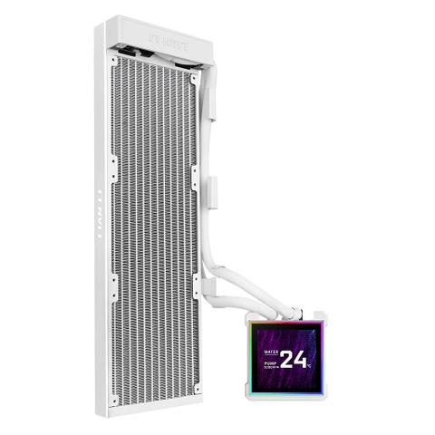 Lian Li HydroShift II LCD-S 360mm Fanless AIO Liquid CPU Cooler - White