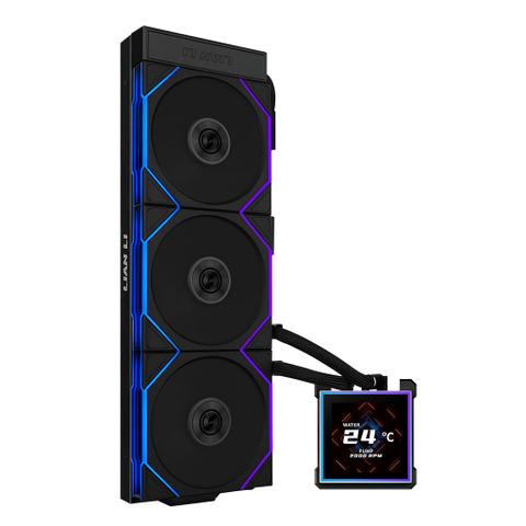Lian Li HydroShift II LCD-S 360mm TL RGB AIO Liquid CPU Cooler - Black