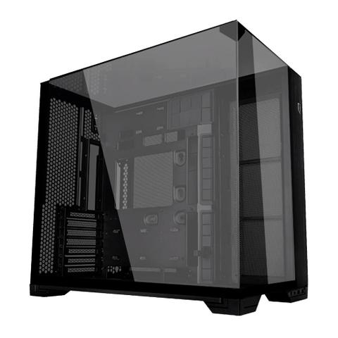 Lian Li O11 VISION COMPACT Tempered Glass E-ATX Case - Black