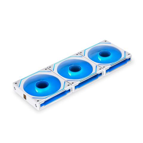 Lian Li SL120-3 UNI FAN INFINITY 120mm Case Fan - 3 Pack with Controller - White