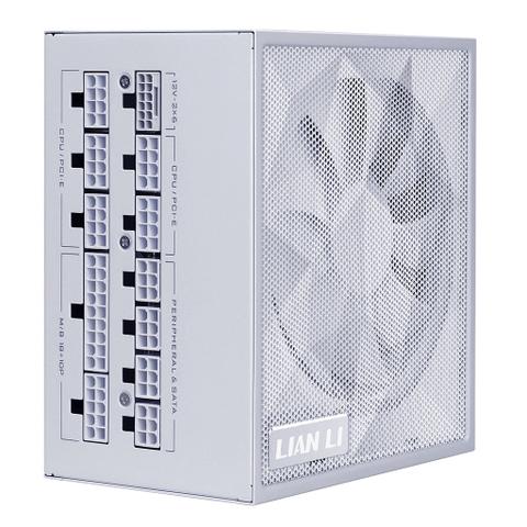 Lian Li SX Platinum 1000W 80 PLUS Platinum PCIe 5.1 ATX 3.1 Fully Modular Power Supply - White