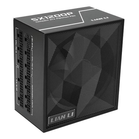 Lian Li SX Platinum 1200W 80 PLUS Platinum PCIe 5.1 ATX 3.1 Fully Modular Power Supply - Black