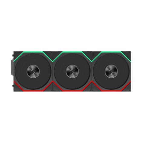 Lian Li UNI FAN TL Flex Wireless 120mm ARGB Black Fan - 3 Pack w/ Controller