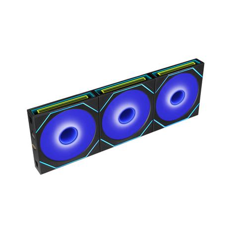 Lian Li UNI FAN SL Infinity Flex Wireless Reverse Blade 120mm ARGB Black Fan - 3 Pack w/ Controller