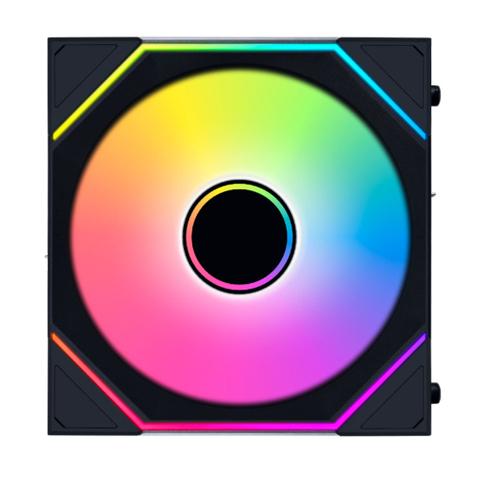 Lian Li UNI Fan SL-Infinity Wireless 120mm Reversed Blade Black Fan - Single Pack