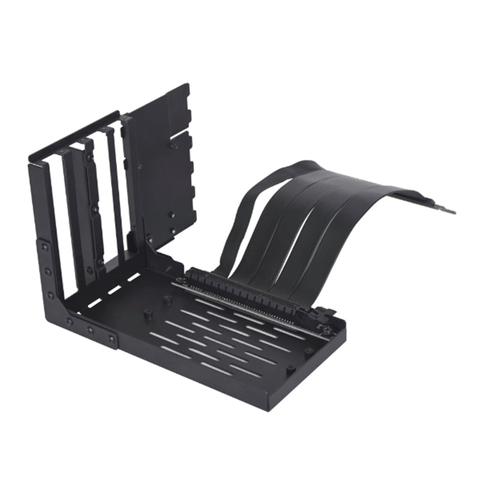 Lian Li Universal 4-Slot Vertical GPU Kit w/ Gen 4 Riser - Black