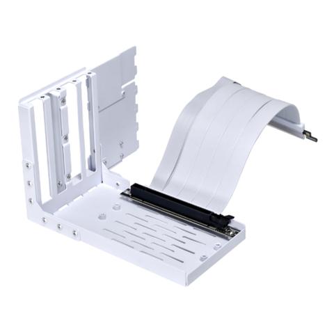Lian-Li Universal 4 Slot Vertical GPU Kit w/ Gen 4 Riser - White