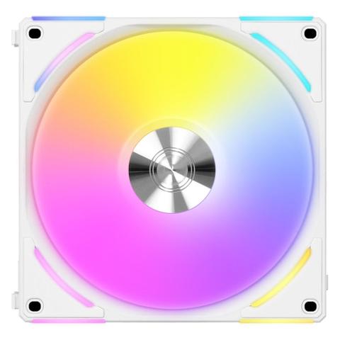 Lian-Li UNI FAN AL V2 140mm ARGB PWM Case Fan - White