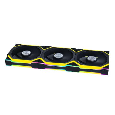 Lian-Li UNI FAN SL Wireless 120mm ARGB PWM Case Fan - Black - 3 Pack