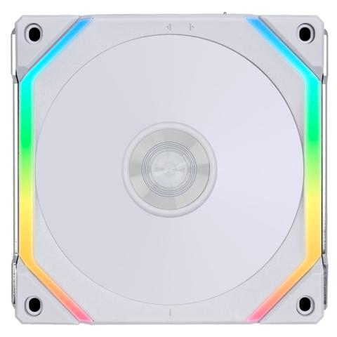 Lian-Li UNI FAN SLV2 120mm ARGB Reverse Blade PWM Case Fan - White