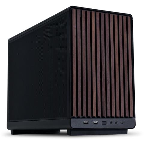 Lian-Li DAN-A3 Mesh Small Tower Micro-ATX Case - Wood