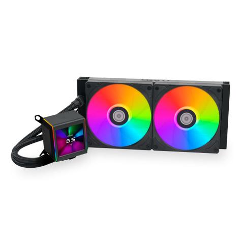 Lian-Li Galahad II LCD 280 ARGB AIO Liquid CPU Cooler - Black