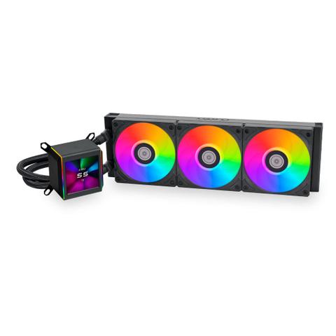 Lian-Li Galahad II LCD 360 ARGB AIO Liquid CPU Cooler - Black
