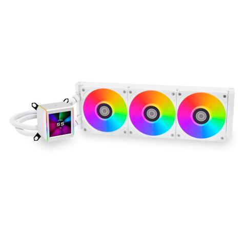 Lian-Li Galahad II LCD 360 ARGB AIO Liquid CPU Cooler - White