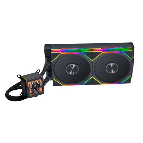 Lian-Li Galahad II LCD TL Wireless 280mm ARGB AIO Liquid CPU Cooler - Black