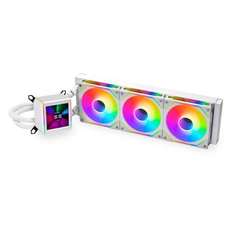Lian-Li Galahad II LCD-SL INF 360 ARGB AIO Liquid CPU Cooler - White