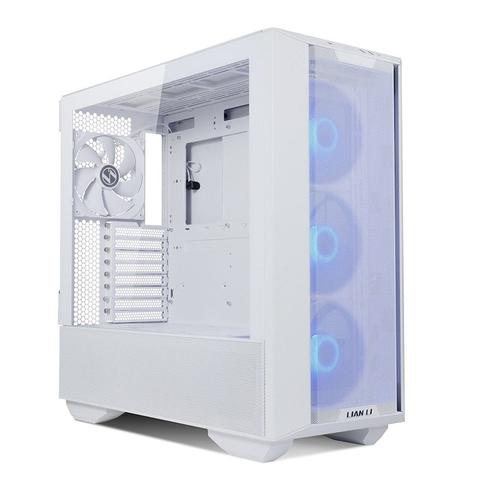 Lian-Li LanCool III Tempered Glass RGB E-ATX Mid-Tower Case - White