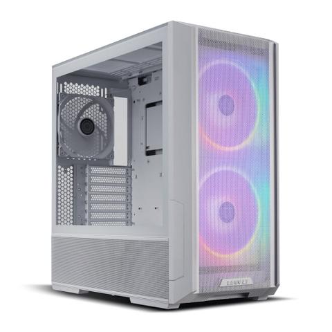 Lian-Li Lancool 216X Tempered Glass RGB E-ATX Mid-Tower Case - White
