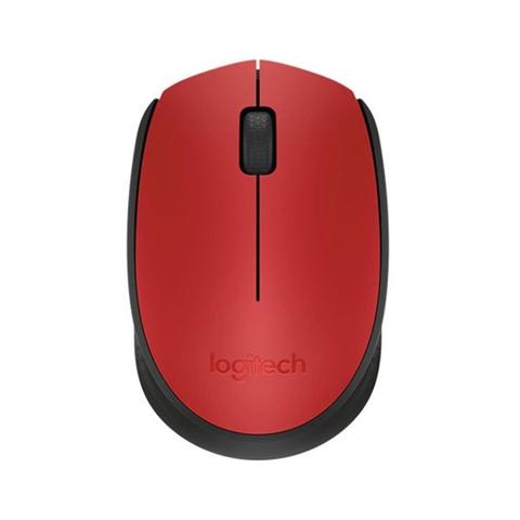 Logitech M171 Wireless Mouse (Red)