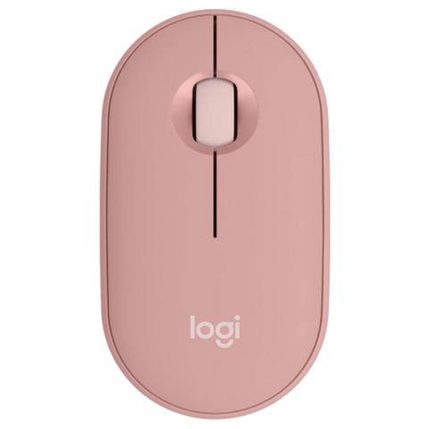 Logitech M350s Pebble Wireless Mouse (Rose)