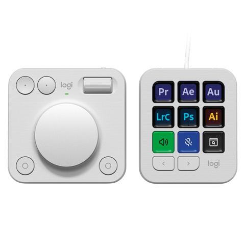 Logitech MX Creative Console (Pale Grey)