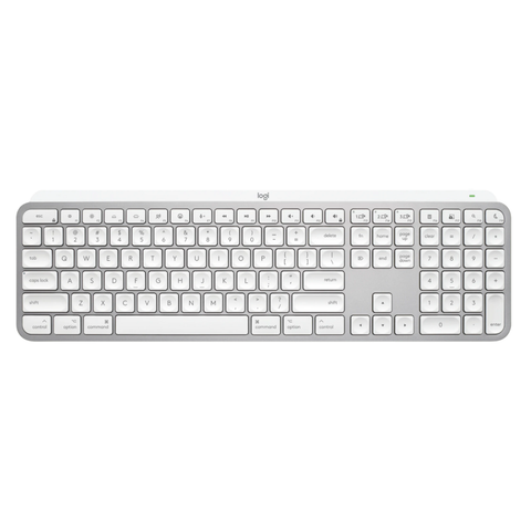 Logitech MX Keys S for Mac Wireless Keyboard (Pale Grey)