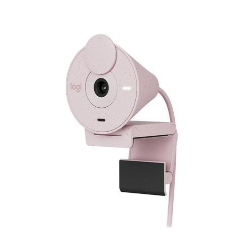 Logitech BRIO 300 Full HD Webcam (Rose)