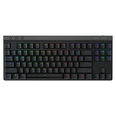Logitech G515 LIGHTSPEED TKL Tenkeyless Wireless Gaming Keyboard (Black)