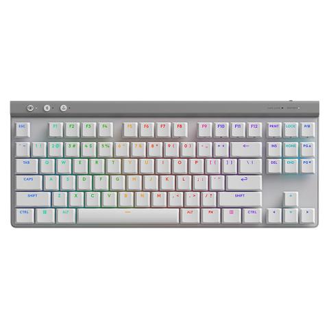 Logitech G515 LIGHTSPEED TKL Tenkeyless Wireless Gaming Keyboard (White)