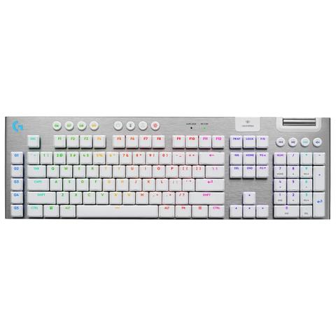 Logitech G915 X LIGHTSPEED Low-Profile Wireless Gaming Keyboard (White)
