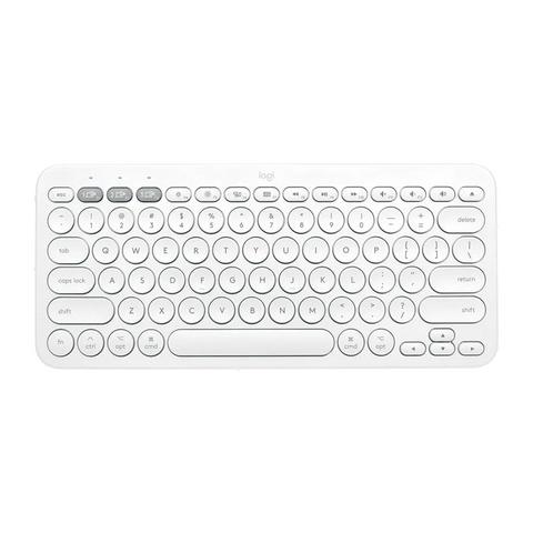 Logitech K380 Multi-Device Bluetooth Keyboard For Mac - White