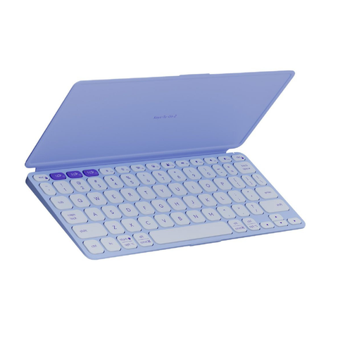 Logitech Keys-To-Go 2 Portable Wireless Keyboard Universal Layout (Lilac)