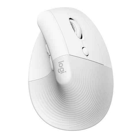 Logitech Lift Vertical Ergonomic Mouse - Off-white
