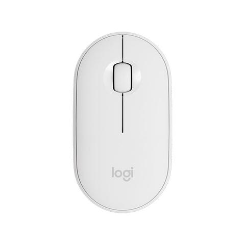 Logitech Pebble M350 Wireless Optical Mouse - Off-White