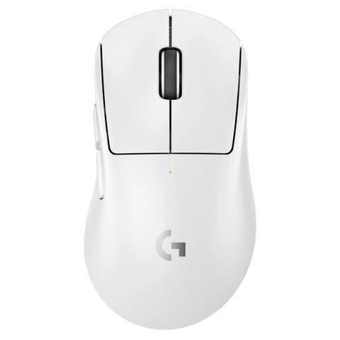 Logitech G PRO X Superlight 2 DEX LIGHTSPEED Wireless Gaming Mouse (White)
