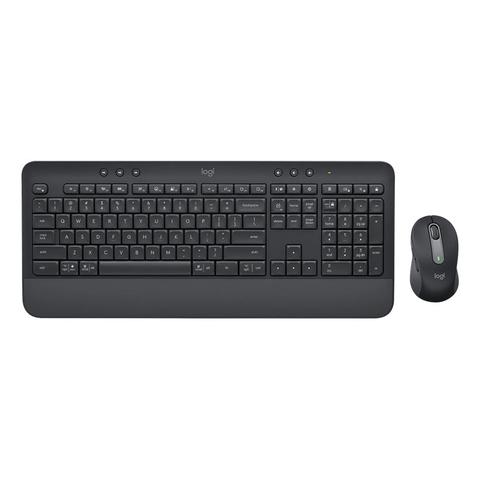 Logitech Signature MK650 Wireless Keyboard & Mouse Combo for Business - Graphite