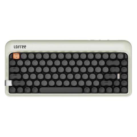Lofree 1970s Tri-mode Hot-Swap Retro Wireless Mechanical Keyboard (Olive)