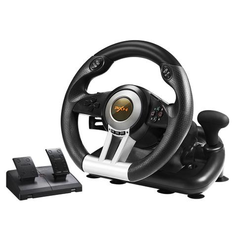 PXN V3PRO Gaming Steering Wheel - Black