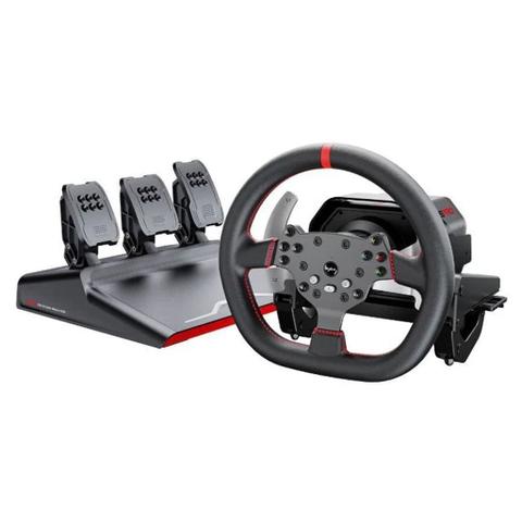 PXN V10 Pro 3.5nm Direct Drive Sim Racing Steering Wheel Pedals Kit Black for PC PS4 PS5 Xbox Series