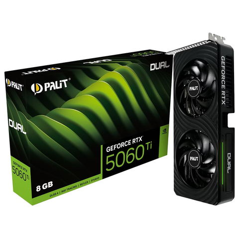 Palit GeForce RTX 5060 Ti Dual 8GB GDDR7 Video Card