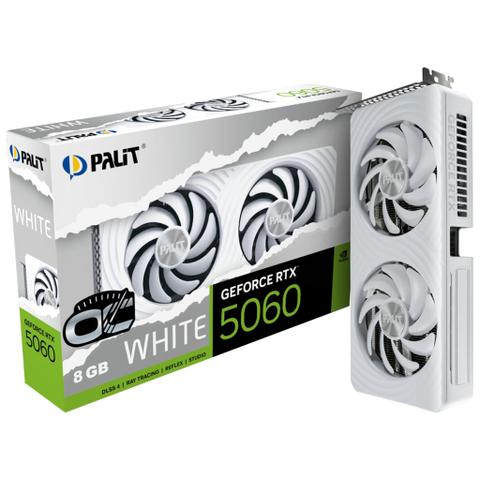 Palit GeForce RTX 5060 White OC 8GB Video Card