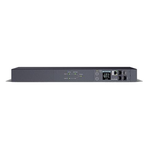 CyberPower PDU44005 1U 10-Outlet 16A Switched ATS PDU