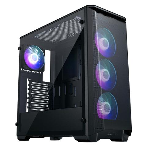 Phanteks Eclipse P400A Airflow Plus D-RGB Tempered Glass E-ATX Case - Black