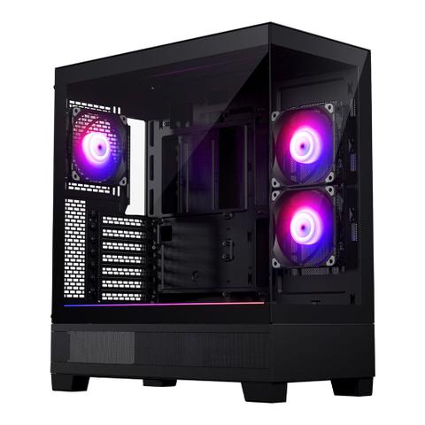 Phanteks XT View D-RGB Tempered Glass E-ATX Case - Black