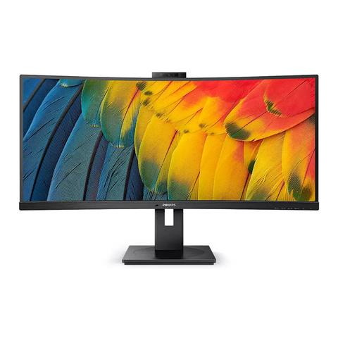 Philips 34B1U5600CH 34" WQHD 120Hz VA Curved Monitor with USB-C Docking