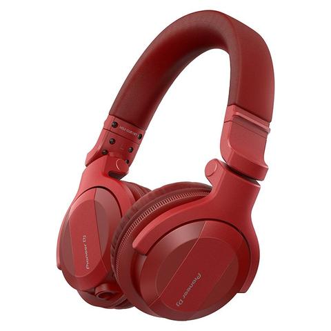 Pioneer DJ HDJ-CUE1BT Bluetooth Dynamic Over-Ear Headphones - Red