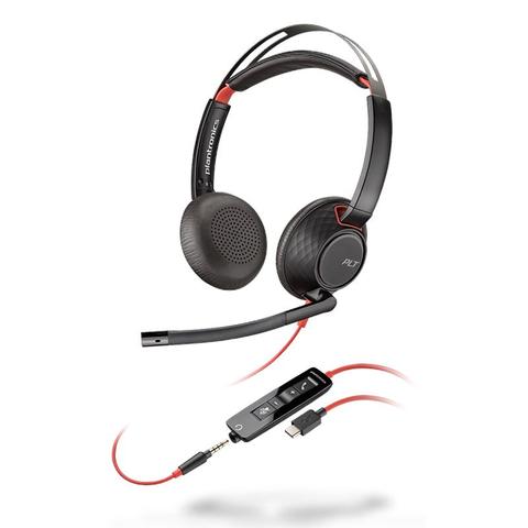 HP Poly Blackwire C5220 UC Stereo USB-C/A Business Headset