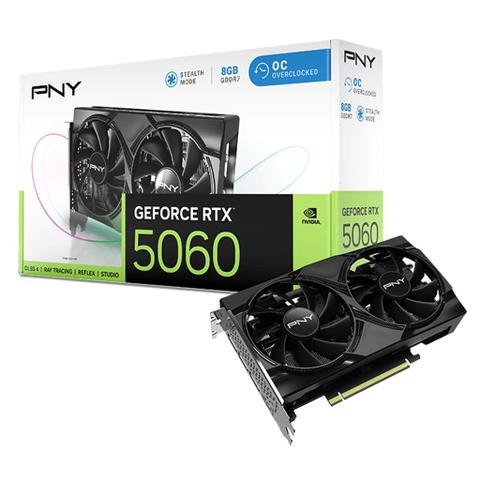 PNY GeForce RTX 5060 Dual Fan OC 8GB Video Card